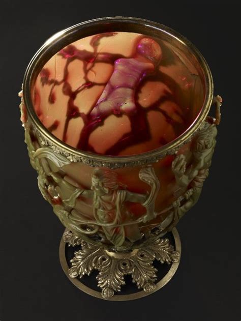 The Lycurgus Cup In Detail The Author Of The 4th Century Historia