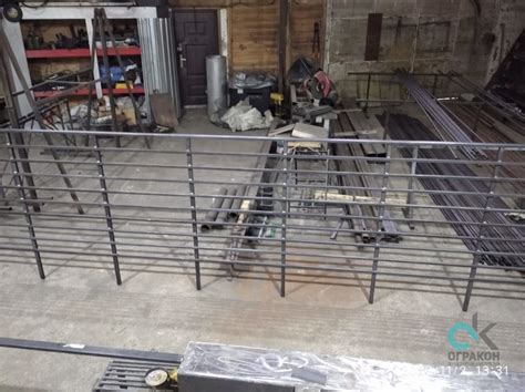 Производство и монтаж металлического ограждения террасы. | Производство ...