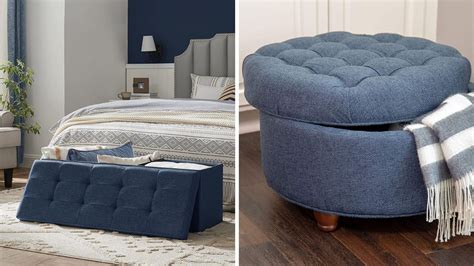 8 Blue Ottoman Options That Will Enhance Any Home