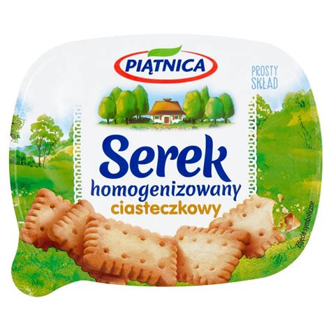 Piątnica Serek Homogenizowany Ciasteczkowy 150 G Torimpex Toruń