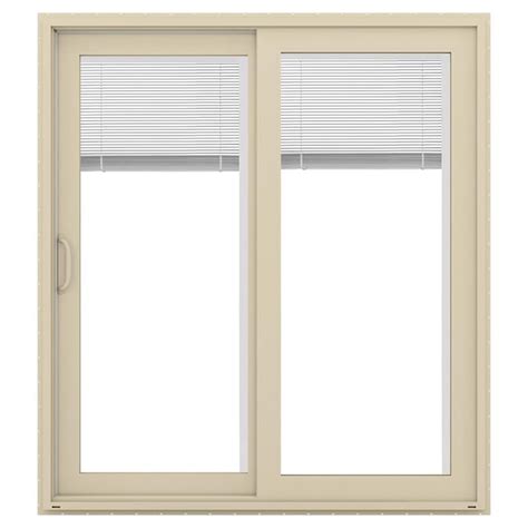96 X 80 Sliding Patio Door With Built In Blinds Patio Ideas