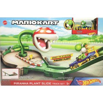 Mattel Hot Wheels Mariokart Piranha Plane Slide Track Set Od 32 5 Heureka Sk