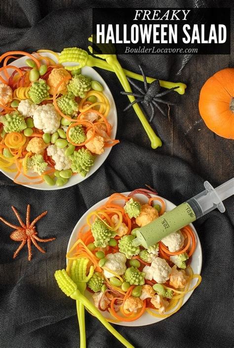 Halloween Salad A Freaky Halloween Side Dish Recipe