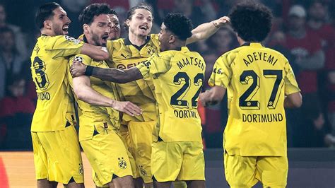 Dortmund Beat PSG To Reach Champions League Final