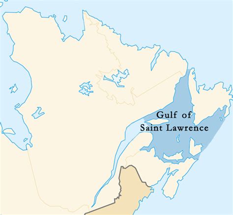 Gulf of Saint Lawrence Map – Locations and Maps of Atlantic Ocean