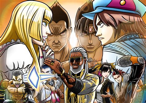 artstation tekken  fan poster