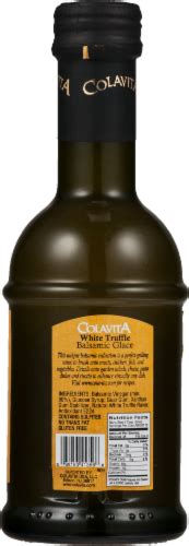 Colavita Balsamic White Truffle Glace 8 5 Fl Oz Fred Meyer