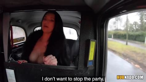 Taxi Driver Fucks Hot Ania Kinski On The Back Seat