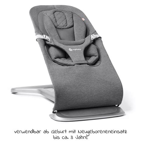 Ergobaby - 3in1 Evolve Bouncer Babywippe ab Geburt -Kleinkind 3 Jahre ...