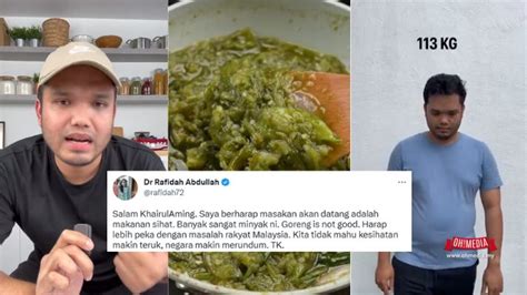 Doktor Tegur Banyak Sangat Minyak Khairul Aming Beri Pandangan Dari