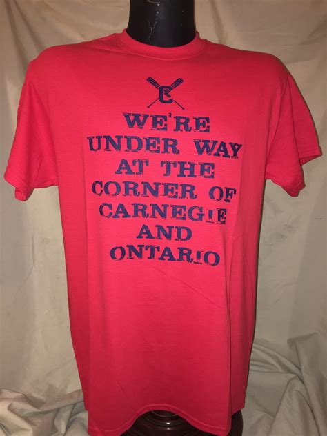 Cleveland Indians T Shirt 4th And Goal Your Online Sports