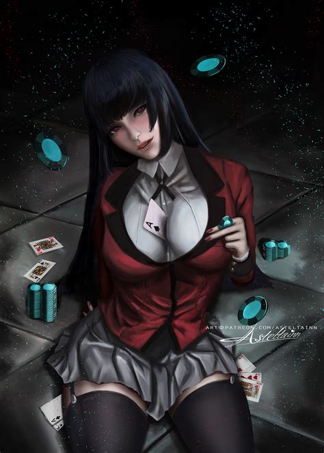 Yumeko Jabami By Asteltainn Hentai Foundry