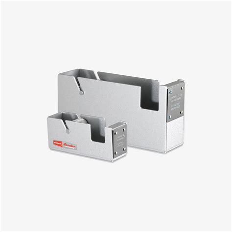 Tape Dispenser L Silver Kartotek Copenhagen