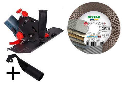 Комплект Насадка Mechanic Slider 45* на УШМ 125 мм для чистого реза под ...