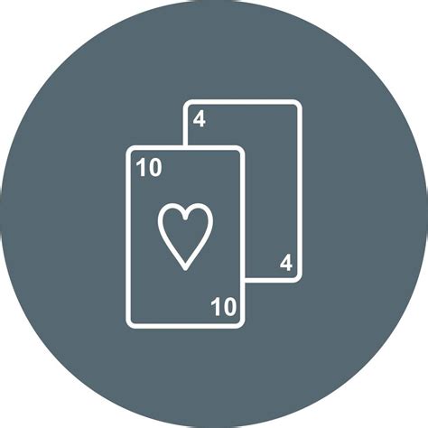 Playing Cards Vector Icon 14922697 Vector Art at Vecteezy