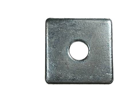 Square Plate Washers Zinc Plated Steel