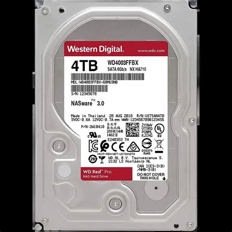 Жесткий диск Western Digital WD Red Pro, 3.5", 4 ТБ купить в Кишиневе ...
