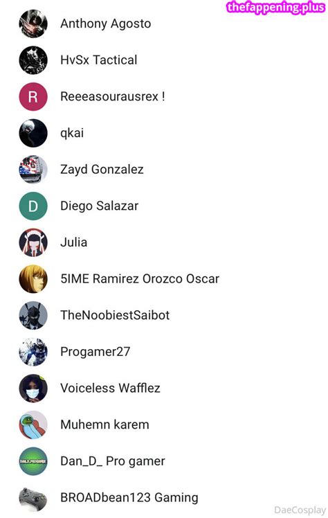 Dae Cos Daecosplay Nude OnlyFans Photo 22 The Fappening Plus