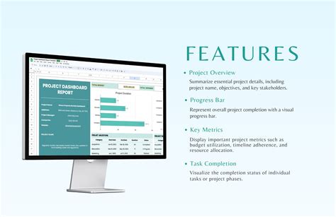 Project Dashboard Report Template in MS Excel, Google Sheets - Download | Template.net