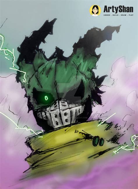 Dark Deku My Hero Academia By Artyshandls On Deviantart