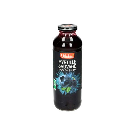 Vitagermine Pur Jus De Myrtille Bio 500mL DocMorris France