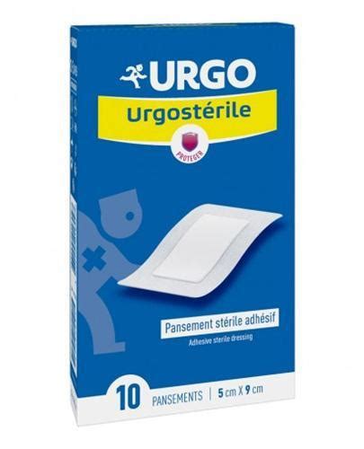 Urgo Urgosterile 5 Cm X 9 Cm Sterylne Samoprzylepne Plastry 10 Sztuk