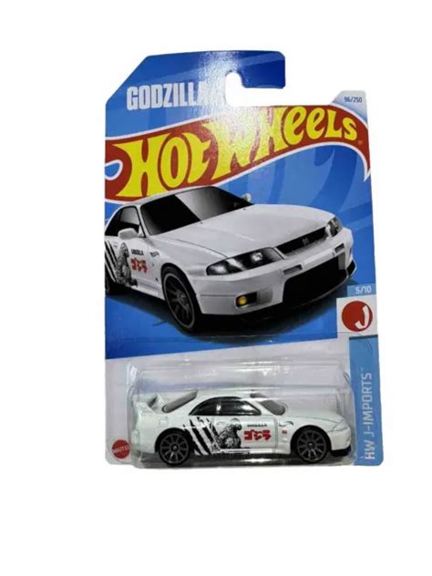 HOT WHEELS 2024 Nissan Skyline GT R R33 Godzilla GTR BCNR33 BNR33 HW J Imports EUR 11 14