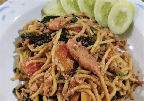 Resep Mie Kangkung Terasi Belacan Oleh Yulita Sunjaya Cookpad