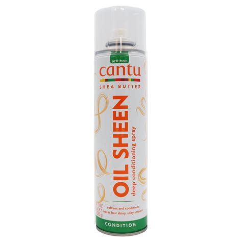 Cantu Shea Butter Oil Sheen Spray Oz Pack Of Walmart