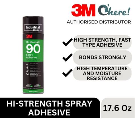 3m Hi Strength 90 Spray Adhesive 24 Fl Oz Lazada Singapore