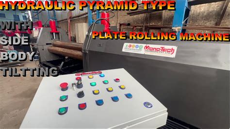 Hydraulic Plate Rolling Machine Hydraulic Bending Machine Pyramid