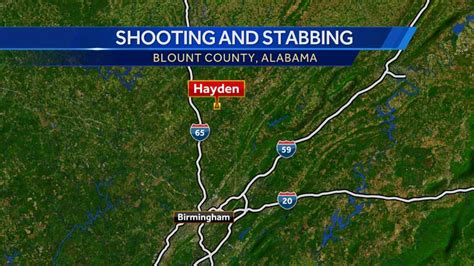Blount County Sheriffs Office Investigating Shooting Stabbing Near Hayden