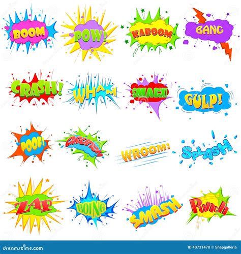 Comic Expression Cartoon Vector | CartoonDealer.com #41730709