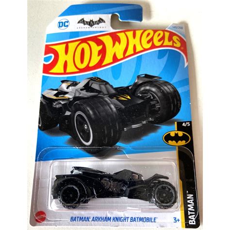 Carrinho Hot Wheels Batman Arkham Knight Batmobile Código HTB22 Coleção 2024 Shopee Brasil