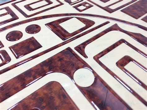 Накладки салона под дерево для Volkswagen Touareg. Тюнинг салона ...