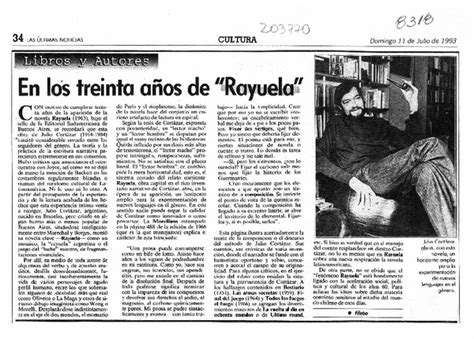 En los treinta años de Rayuela artículo Filebo Biblioteca