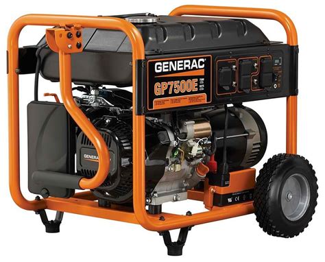 Generac Gp Electric Start Portable Generator Tiger Supplies