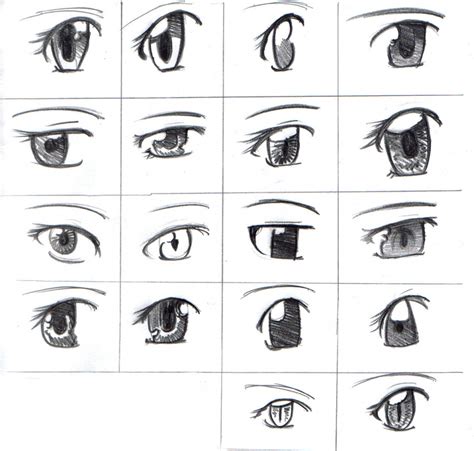 Simple Anime Drawings Of Eyes