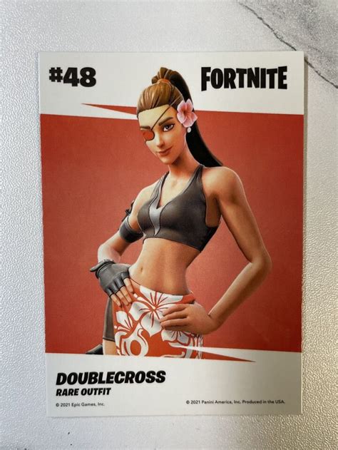 2021 Panini Fortnite Series 3 DOUBLECROSS HOLO FOIL RARE 48 EBay