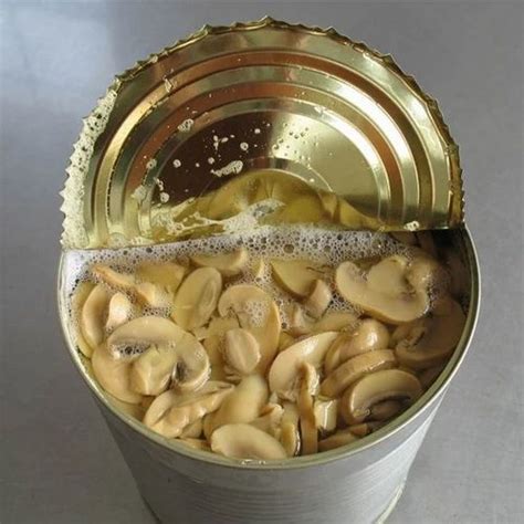 Canned Mushroom Pieces Stem Packaging Type Tin At Rs In Mumbai