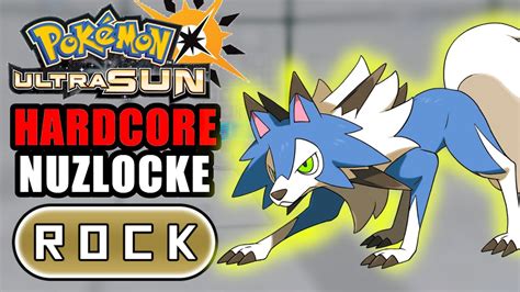 Pokémon Ultra Sun Rock Only Hardcore Nuzlocke No items No