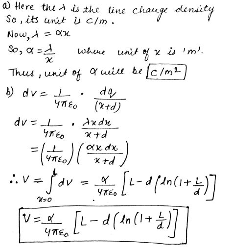 A Uniformly Charged Insulating Rod Of Length Cm Is Bent Into The