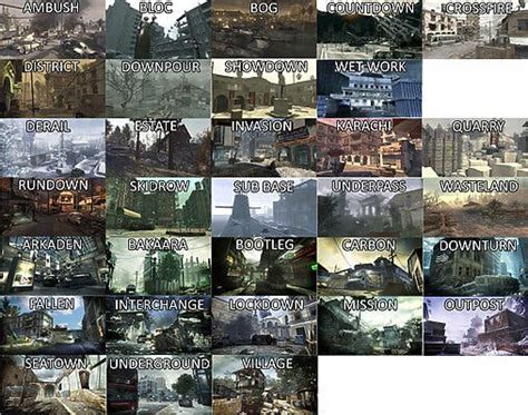 Modern Warfare 2 estos son todos los mapas que NO están en el juego y