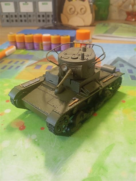 Т-26 звезда 1/35 | Пикабу