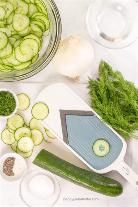 Cucumber Vinegar Salad The Gay Globetrotter