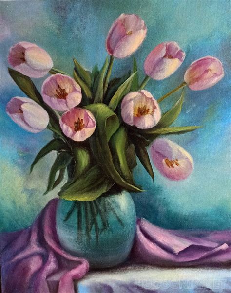 Картина Тюльпаны. Размеры: 40x50, Год: 2016, Цена: 4000 рублей Художник ...