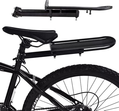 adjustable bicycle pannier rack retractable bike luggage cargo rack