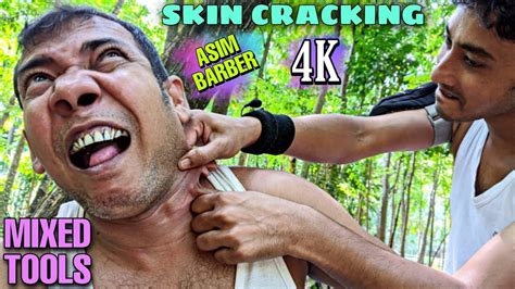 Asmr Mixed Tools Massage Asim Loves Skin Cracking Head Neck