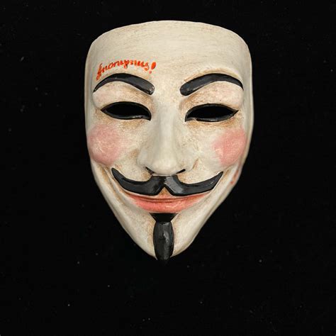 Маска Гая Фокса / Вендетта / Анонимус в интернет-магазине на Ярмарке ...