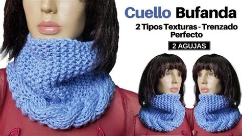 Curso Online Gratis A Dos Agujas Palitos Cuello Bufanda Doble A Dos